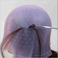 Light dyed crochet hat - light SS aluminum crochet hat