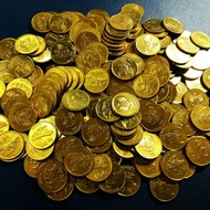 koin kuno 50 rupiah komodo