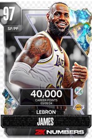 nba 2k24 myteam 稱霸賽 dominant lebron james 98 代打 ios/andriod /ps /nintendo ns/xbox