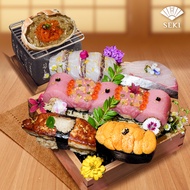 [Digital Coupon] Sushi Seki Grand Overload Sushi & Kanimiso Yaki Set