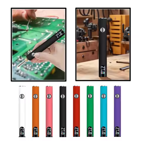 510 Thread Battery Cart Pen 650mAh Battery Digital 510 Electric Soldering Iron Electric Soldering Ir