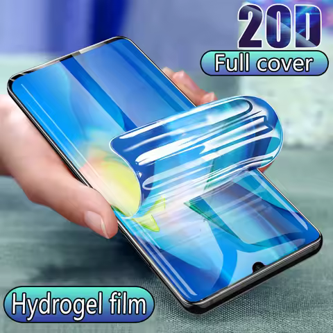 For Tecno Pop 5 Pova 2 Screen Protector Spark 7Pro 7P T Hydrogel Film on Tecno Camon 18 18P PREMIER 