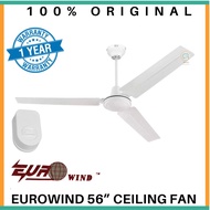 EUROWIND CEILING FAN 60”/EUROWIND 56” CEILING FAN /KIPAS SYLING 56" 60"