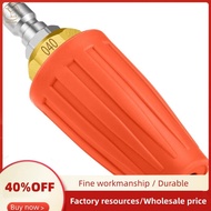 Turbo Nozzle Pressure Washer 4000 PSI Max Rotating Pressure Washer Nozzle with 1/4 Inch Connect Pres