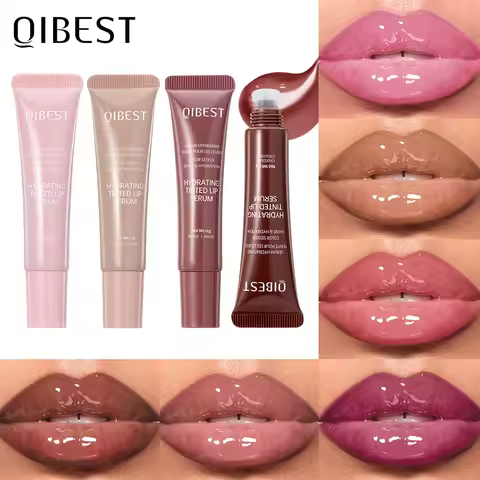QIBEST Crystal Lip Balm Moisturizing Lip Gloss Oil Jelly Lipgloss Long Lasting Liquid Lipstick Hydra
