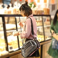 Small Small Transparent Pet Bag Fashion Small Animal Outing Bag Kitten Bag Puppy Bag Small Pet Bag