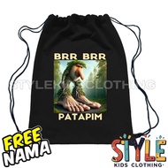Anomali Brr Brr Patapim Children's Drawstring Bag Free Name