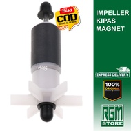 KIPAS IMPELLER MAGNET ROTOR MESIN POMPA CELUP SPAREPART AQUARIUM