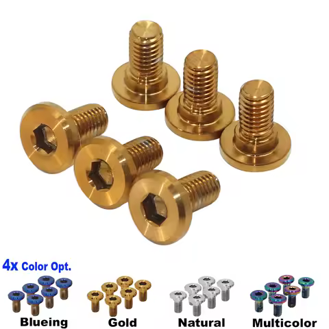 Rear Brake Disc Rotor Screw Bolts For Suzuki RM-Z 250 RM-Z450 2007-2023, RMX450Z 2010-2019 -M8x15 St