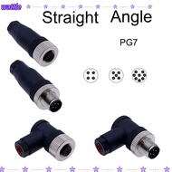 WATTLE M12 Sensor Connector, Sensor Plug Connector M12 Aviation Plug, Power Adapte M12 Sensor Cable 
