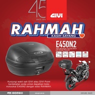 100% Original GIVI E450N2 RAHMAH GIVI BOX 45L KOTAK SIMPANAN BELAKANG