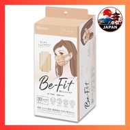 ［Directly from Japan］IRIS OHYAMA Beautiful Fit Mask, 30 Pieces, Regular Size, Individually Wrapped, 