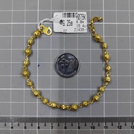 Murni Mewah Emas916, R. Tangan Itmn L Sgl Gap 1439 0.5 cm Pd 19.2