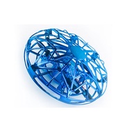 Quadcopter interactive UFO drone with smart navigation - Anodized Blue