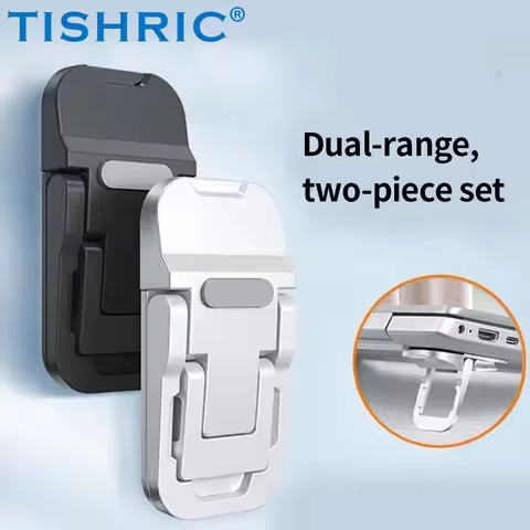 TISHRIC Adjustable Folding Mini Laptop Legs Ultra-thin Laptop Stand For Macbook Samsung Huawei Xiaom
