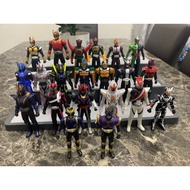 Original Bandai Kamen Rider Figure Sofubi W OOO KUUGA DECADE ZIO KABUTO FAIZ BUILD EX AID DELTA GHOS
