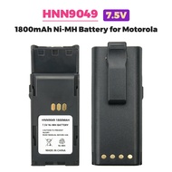 【DC-27】7.5V 1800mah HNN9049 NI-MH Replacement Battery for Motorola P1225 P1325 SP1225 MTP700 MTP750 