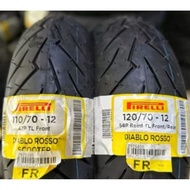 Pirelli diablo rosso scooter 110/70-12 120/70-12