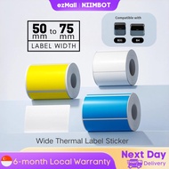 NIIMBOT B31 B4 Label Sticker, Waterproof Thermal Paper Labelling Refill Price Tag Roll