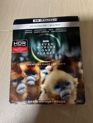 Seven worlds one planet 4k blu-ray 6 disks