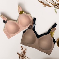 TALLY Jumbo Seamless Women's Bra 1357 - Cloud Bra Thin Foam - Cup D - Wire Free, With Size 36-42