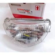 Original Yamaha HLY Y125Z Y125ZR Head Light Lamp Headlight + Socket + Bulb (Lampu Depan) Y125