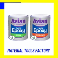 Avian Epoxy Glue + Hardener 340gr / Epoxy Glue 2 components 340gr