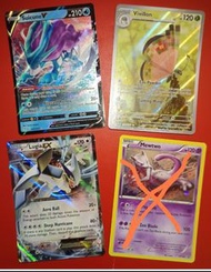 S64 超靚 洛奇亞 Lugia EX XY LP $180 水君 Suicune V NM $60 彩粉蝶 Vivillon Illustration Rare FULL ART NM $240 S