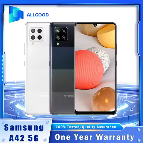 Original Samsung Galaxy A42 5G 6.6" Super AMOLED 4GB RAM 128GB ROM Snapdragon 750G 48MP Triple Camer