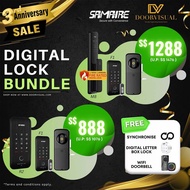 3rd Anniversary Sale – Samaire Digital Door and Gate Lock Bundle Promotion