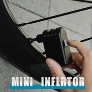 Mini Inflator Bicycle Pump 80 PSI Bike Air Pump Schrader Valve Motorcycle Air Compressor Aluminum Cu