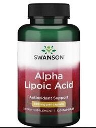 阿爾法硫辛酸 Alpha Lipoic Acid 300mg 120粒/瓶 美國斯旺森SWANSON