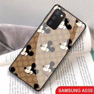 Softcase Glass [S37] SAMSUNG A03S - protective case - SAMSUNG A03S - cellphone protector - SAMSUNG A