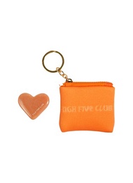 HIGH FIVE CLUB BABY CUPID BIAN STONE SCULPTING GUA SHA — PINK