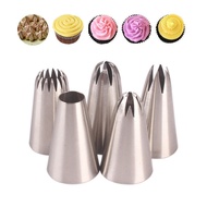 Nozzle 1M, 2A, 2D, 2F, 6B, 304 stainless steel cream nozzle, star nozzle