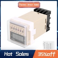 AC 220V 5A Programmable Double Delay Relay Device Tool DH48S-S