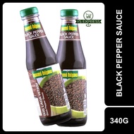 BUMI HIJAU Black Pepper Sauce 340G - Sos Lada Hitam