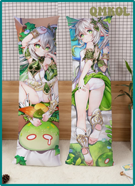 QMKOL Genshin Impact Nahida Body PillowcaseGaiming Roles Throw Pillow Cover Double-Sided Dakimakura 