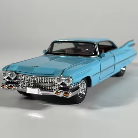 1:32 Cadillac Eldorado Biarritz Classic Retro Car Alloy Metal Diecast Model Car Miniature Vehicle Hi
