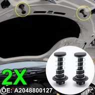 2Pcs Original Front Bonnet Hood Spring Safety Damper For Mercedes-Benz W212 W204 W222 R231 X204 A207
