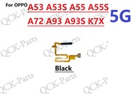 Nhà Flex cho OPPO A53 A53S A55 a55s A72 A93 a93s k7x 5g dấu vân tay Cảm biến vân tay nút nguồn Flex