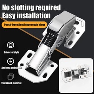 [No Drilling Installation/Silent Close] X23082803K Hinge Repair Kit Door Hinge Repair/No Drill Hinge