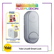 Yale Linus® Smart Lock Silver (NEW 2022) Free Lock Cylinder &amp; Installation