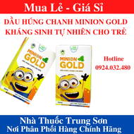 [Chính Hãng]Dầu Húng Chanh Lên Men Minion Gold Bé Ho Đờm Khò Khè - TS001