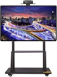 TV stands Pedestal Bracket TV Cart Stand Plasma Lcd Led Flat Screen Panel With Wheels Mobile Fits,32-70 Inch With Tary,Black,Load 105 Kg beautiful scenery