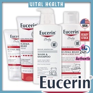 Eucerin Eczema | Baby Cream | Body Wash and Shampoo | Itch Relief Cream Body Wash Eczema-Prone Skin