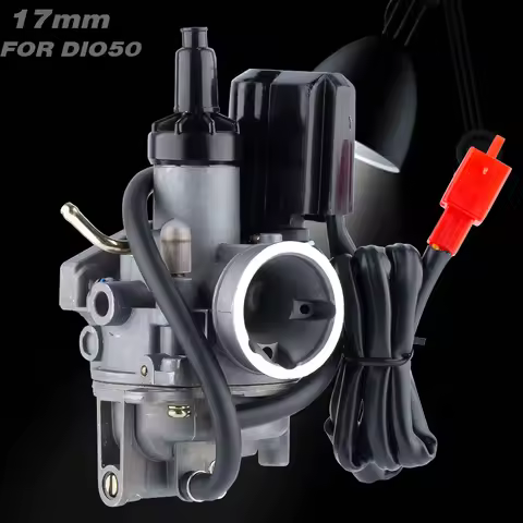 Motorcycle 17mm Carburetor 2 Stroke Engine Carb For Honda AF34 AF35 JULIO50 LEAD50 50cc DIO50 ZX50 A