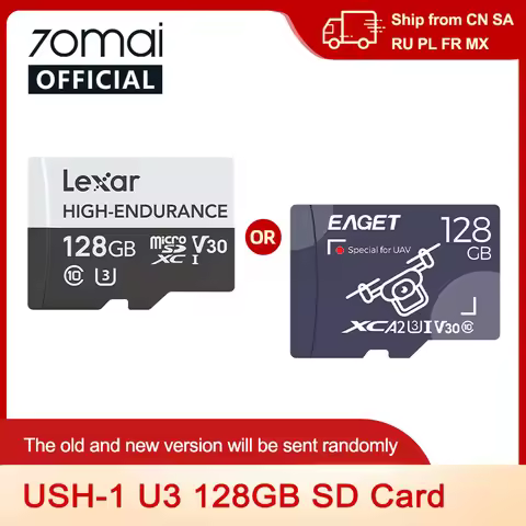 HIGH-ENDURANCE Micro SD 32GB 64GB 128GB TF Card USH-3 for 70mai 4K Dash Cam A810 A800SE A800S A510 A