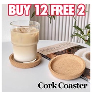 Cork coaster glass cup coaster