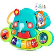 Baby Piano Toy 6 to 12 Months Luminous Music Baby Toy Suitable for 6-9-12-18 Months Early Learning E